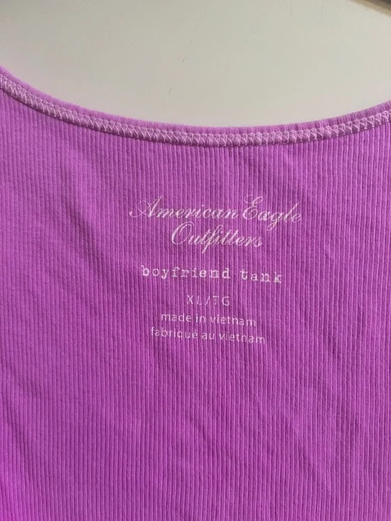 American Eagle Outfitters Pink Scoop Neck Tank - Picture 2 of 3